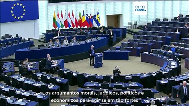 PE pede apreensão de centenas de milhares de milhões de euros em ativos congelados da Rússia