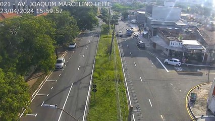 Imagens registram ataque a carro-forte em Hortolândia