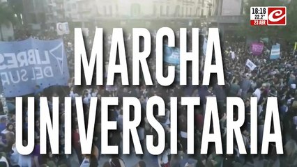 Así se vive la marcha universitaria: miles de personas defienden la educación pública