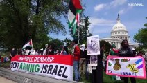 على وقع الاحتجاجات الرافضة للحرب في غزة.. مجلس النواب الأمريكي يقر حزمة مساعدات أمنية كبيرة لإسرائيل