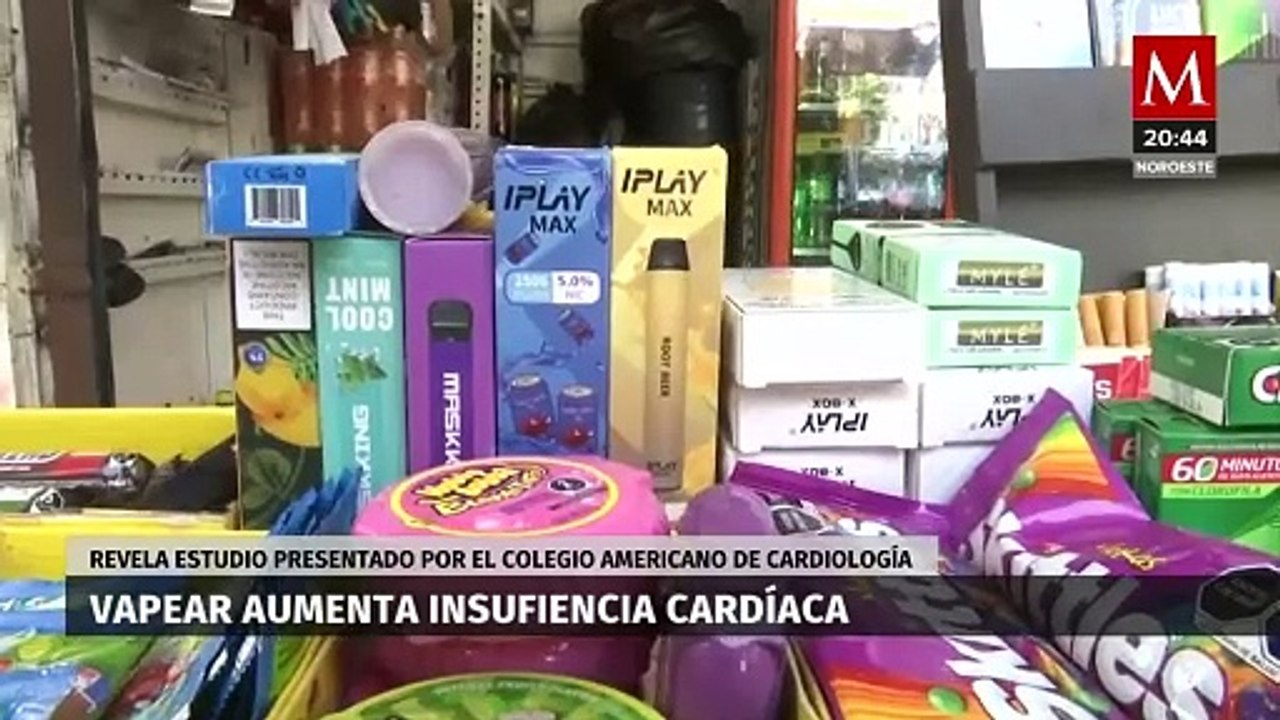 Estudio advierte sobre el riesgo de insuficiencia cardíaca por cigarrillos electrónicos