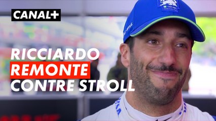 Daniel Ricciardo remonté contre Lance Stroll après leur accrochage - Grand Prix de Chine