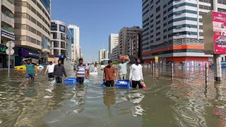 Sharjah: Volunteers have displayed remarkable resilience in the past three days