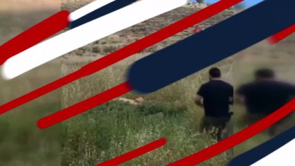 Filistin bayrağını tekmeleyen İsrailliye bomba şoku!