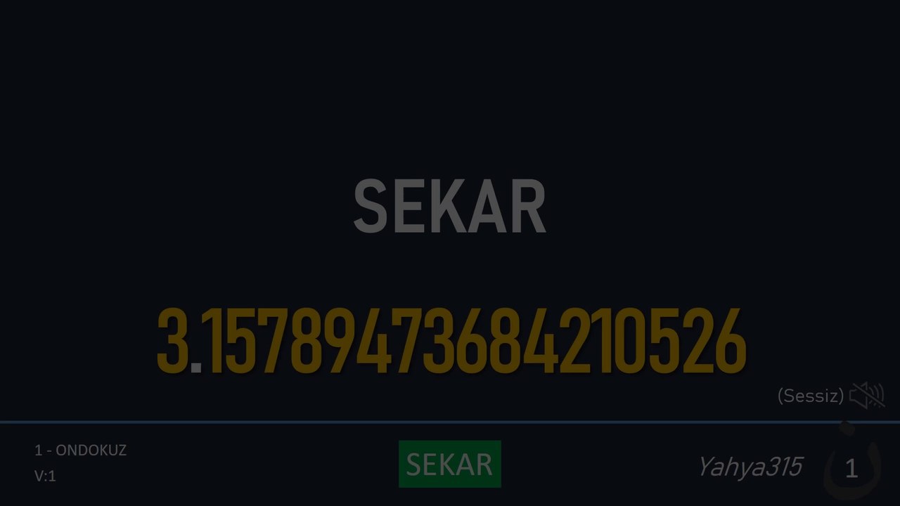 1 - Sekar Nedir