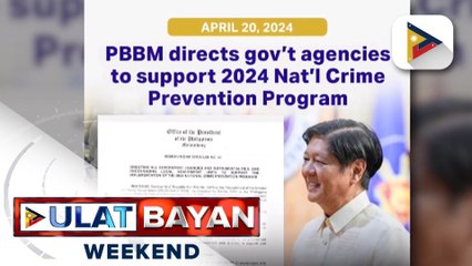 PBBM, inatasan ang mga ahensiya ng pamahalaan na suportahan ang pagpapatupad ng NCPP