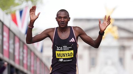 London Marathon 2024: Kenyan Runner Alexander Mutiso Munyao Wins as British Athlete Emile Cairess Secures Third Place 🏅