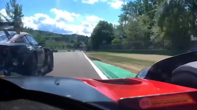 WEC 2024 6H Imola Race Both Ferraris Close Call Mustang Onboards