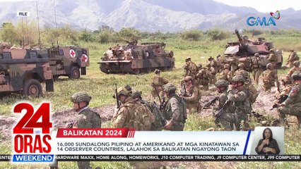 16,000 sundalong Pilipino at Amerikano at mga kinatawan sa 14 observer countries, lalahok sa Balikatan ngayong taon | 24 Oras Weekend