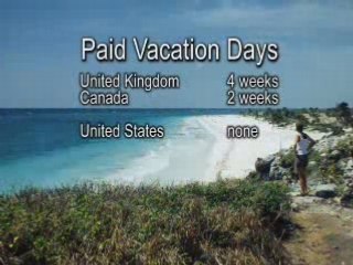 Americans, Work and Vacation time