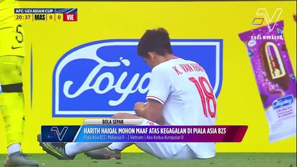 Harith Haiqal mohon maaf atas kegagalan di Piala Asia B23