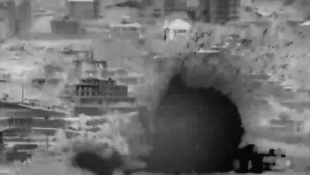 Israeli military releases video of alleged strikes on Hezbollah targets in Lebanon