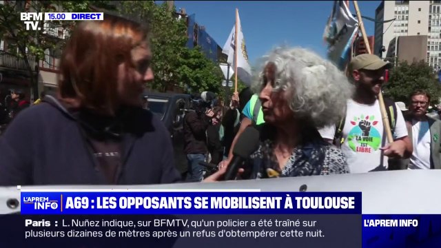 On demande l'arrêt du chantier : à Toulouse, la manifestation contre l'A69 s'est élancée