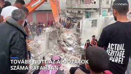 A nemzetközi figyelmeztetések ellenére Izrael tovább támadja Rafah városát