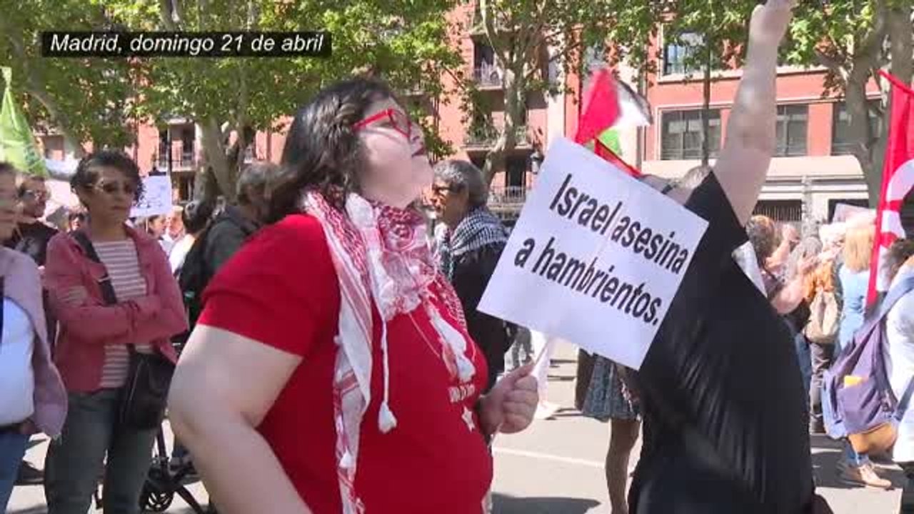 Ochenta ciudades españolas claman en la calle contra la guerra en Gaza y en solidaridad con el pueblo palestino