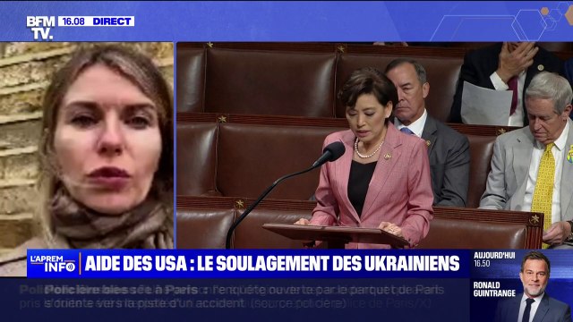 Lesia Vasylenko (députée ukrainienne) sur l'aide américaine à l'Ukraine: Les soldats ukrainiens attendaient cette aide depuis des mois, ils commençaient à perdre espoir