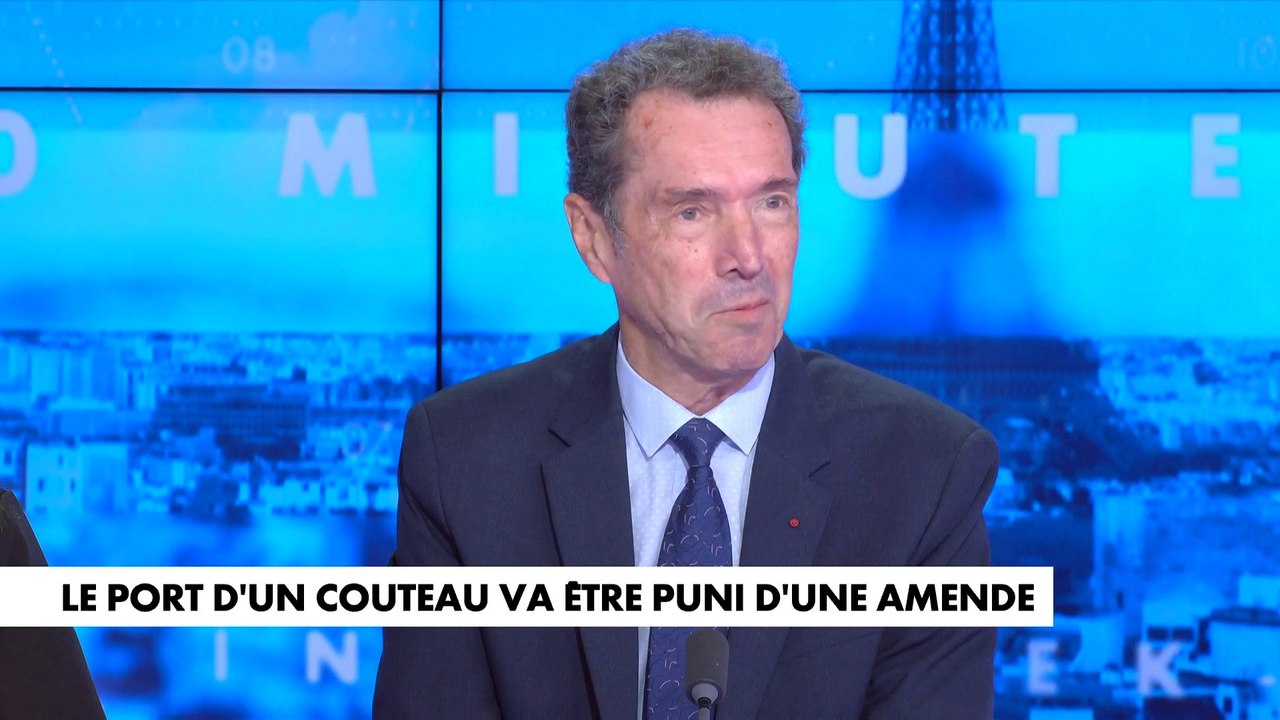Christian Prouteau, fondateur du GIGN, explique que le port d’un couteau a «toujours été interdit»