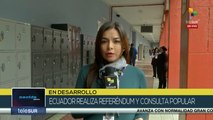 En Ecuador realizan referéndum consultivo