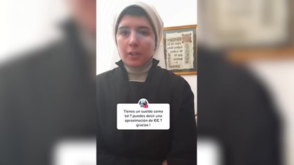 Una monja de clausura explica el dinero que gana en el convento