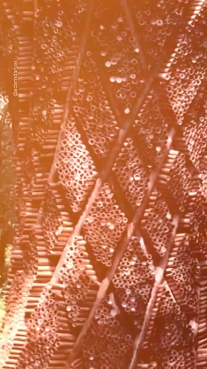 Abonne-toi pour suivre d’autres solutions positives !     @theimpactstory   Source : Arep  #climatiseur #clim #environnement #ecologie #innovation #invention