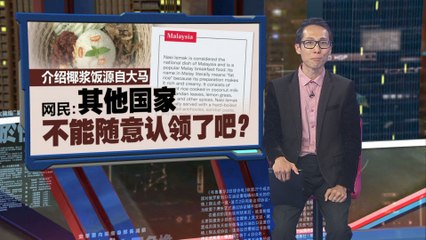 椰浆饭登美国CIA情报   Nasi Lemak译成“Fat Rice”网笑翻