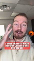 3 sites pour devenir une machine de guerre