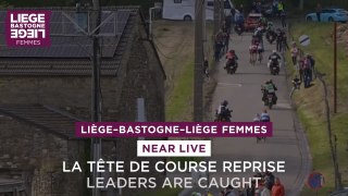 Liège-Bastogne-Liège Femmes  2024 - Leaders are caught