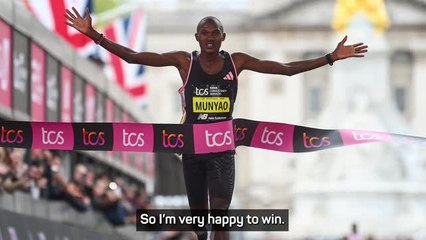 Munyao grew in confidence to win the 2024 London Marathon