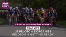Liège-Bastogne-Liège Femmes  2024 - Peloton is getting ready