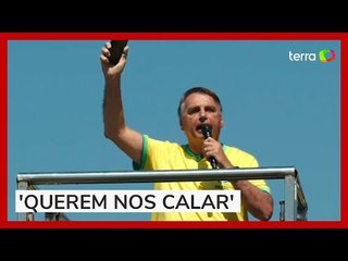 Bolsonaro diz que 'sistema não gostou' de sua gestão e 'passou a trabalhar contra liberdade'