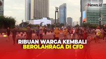 Antusiasme Ribuan Warga Turun ke Jalan untuk Berolahraga setelah CFD Kembali Digelar