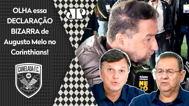 TEM QUE RIR, cara! ISSO que o Augusto Melo FALOU do Corinthians... OLHA essa declaração BIZARRA!