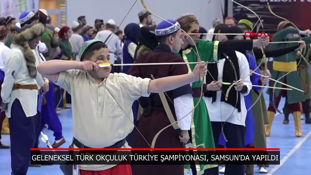 Geleneksel Türk Okçuluk Türkiye Şampiyonası, Samsun’da yapıldı