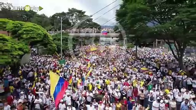 ¡Impresionante! Esta es la llegada de los marchantes de La Oriental a tomar San Juan