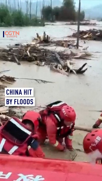 China hit by floods