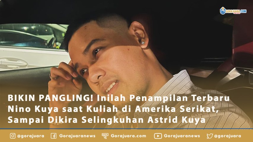 BIKIN PANGLING! Inilah Penampilan Terbaru Nino Kuya saat Kuliah di Amerika Serikat, Sampai Dikira Selingkuhan Astrid Kuya
