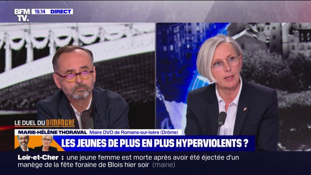Hyperviolence chez les mineurs: Pour moi, ce n'est pas des faits divers, il s'agit bien de faits de société , affirme Marie-Hélène Thoraval (maire DVD de Romans-sur-Isère)