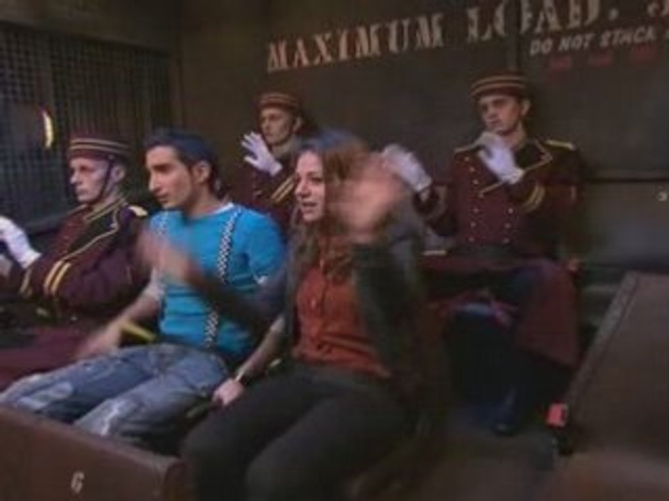 Emission  "Tour de la terreur" à Disneyland Paris