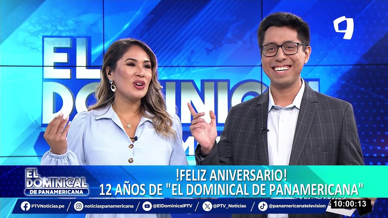 ¡Panamericana Televisión está de fiesta! El Dominical cumple 12 años al aire