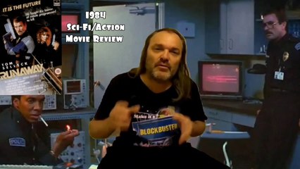 Runaway 1984 Syfy/Action Movie Review Staring Tom Selleck & Gene Simmons