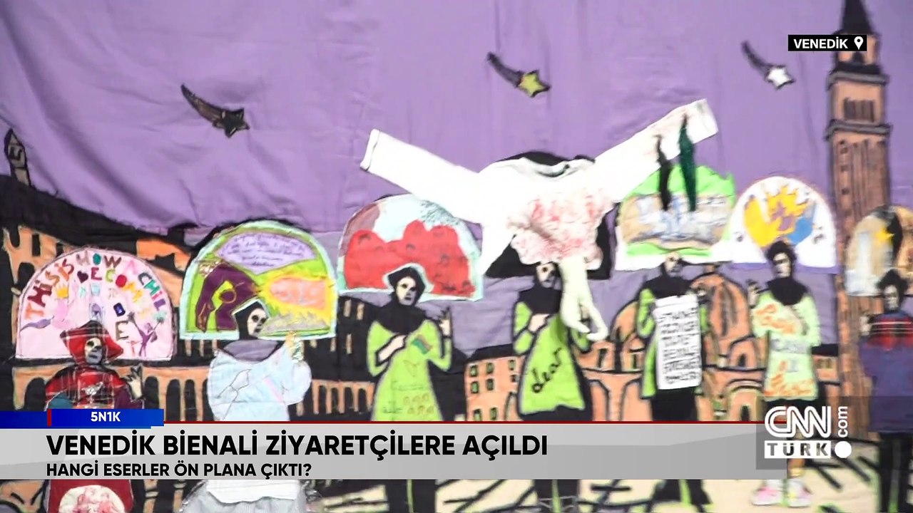 Kültür ve Turizm Bakanı Mehmet Nuri Ersoy, Venedik Bienali'nde 5N1K'nın sorularını yanıtladı