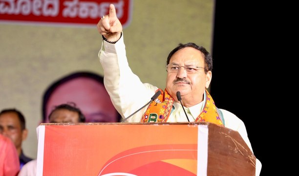 VIDEO केंद्र सरकार की सराहना और राज्‍य सरकार की आलोचना करते रहे जेपी नड्डा