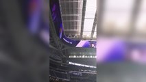 Se filtra el vídeomarcador del Bernabéu a pleno rendimiento antes del debut: impresionante