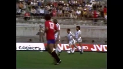 Belgium v Spain Group Two 15-06-1980