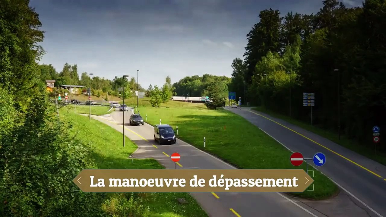 Règles et signalisation, La manoeuvre de dépassement