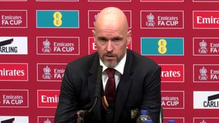 Ten Hag reacts to todays FA Cup draw and penalties performance