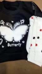 Baby Girls full sleeves imported dress design ideas