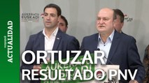 Ortuzar celebra el triunfo del PNV pese a todas las 
