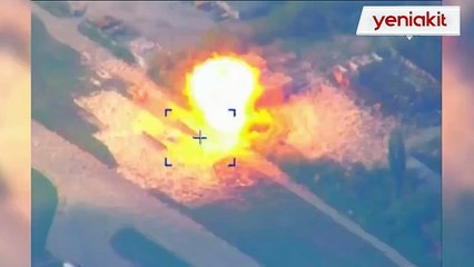 Rusya Ukrayna'ya ağır darbe indirdi! Görüntüleri yayınladılar