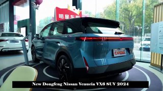 With Fireproof Green Color , New Dongfeng Nissan Venucia VX6 SUV 2024 , Facelift.